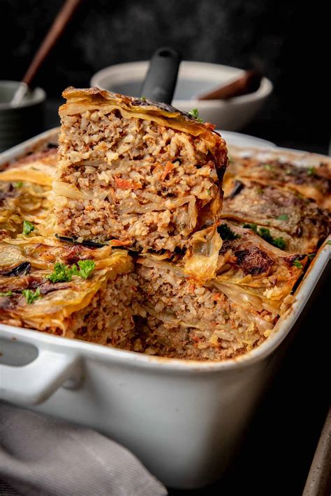 Unstuffed Cabbage Roll Casserole Let The Baking Begin