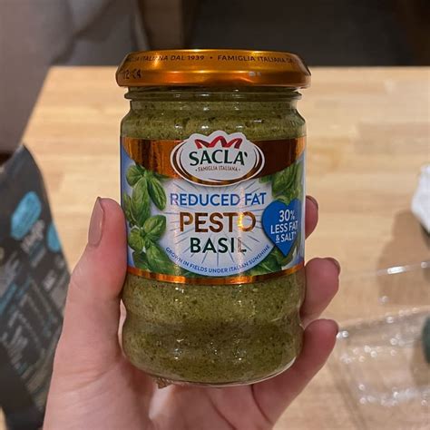 Sacla Reduced Fat Basil Pesto Review Abillion