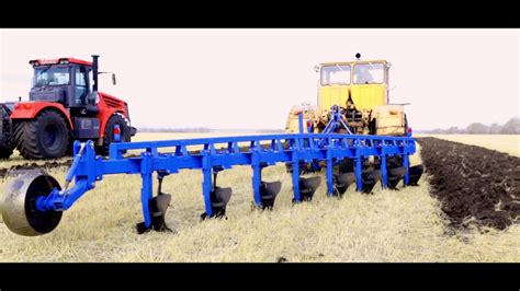 Навесной плуг FINIST ПЛНУ-8-40 Демпоказ АлТех - YouTube