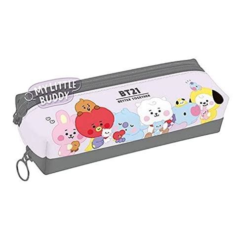 カミオジャパン Bt21 2ルームペンケース ちびぬい アップ Line Friends 037137 Jha89d2bd181a虹色