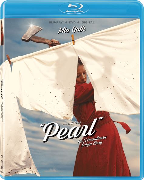 Pearl (2022) (Walmart Exclusive Art) (Blu-ray, DVD, Digital Copy