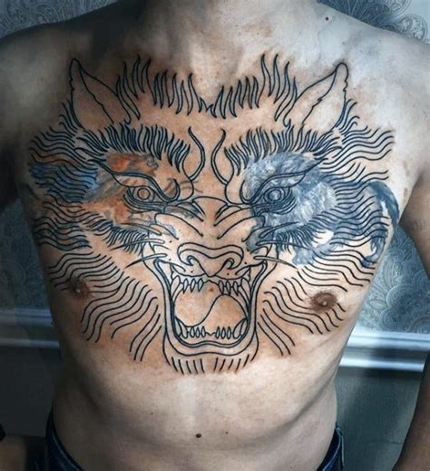 Update More Than Wolf Cover Up Tattoo Latest In Cdgdbentre