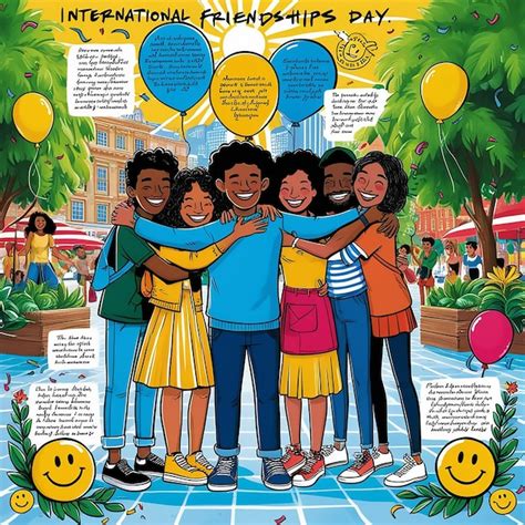 Happy Friendship Day Premium Ai Generated Image