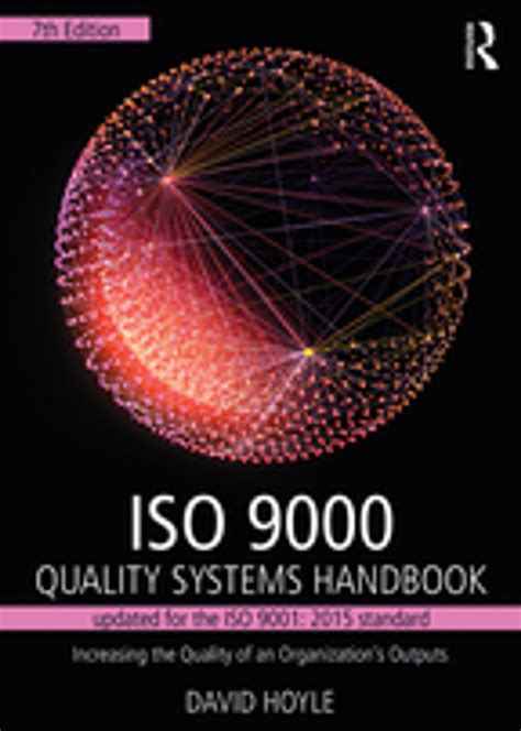 Iso 9000 Quality Systems Handbook Updated For The 5