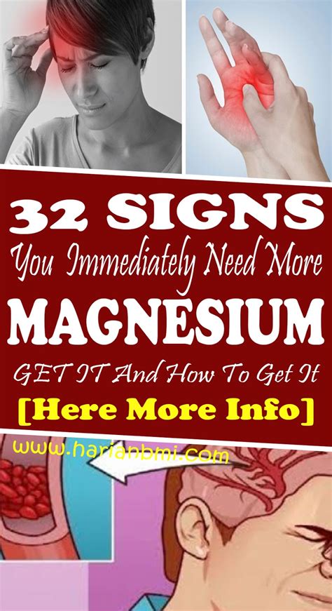 Nancie Remedies 32 Signs You Immediately Need More Magnesium And How To Get It