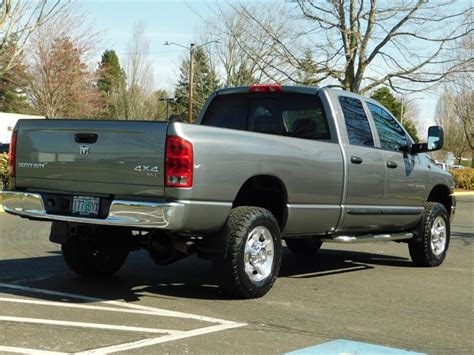 2005 Dodge Ram 2500 Slt 4dr Quad Cab 4x4 5 9l Cummins Diesel Clean