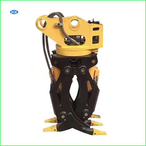 Excavator Hydraulic Rotating Grapple Wooden Grapple Log Grapple Stone