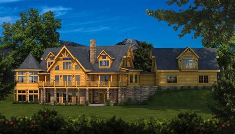 Grand View Plans And Information Log Cabin Kits