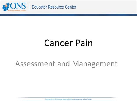 Ppt Cancer Pain Powerpoint Presentation Free Download Id 4408808