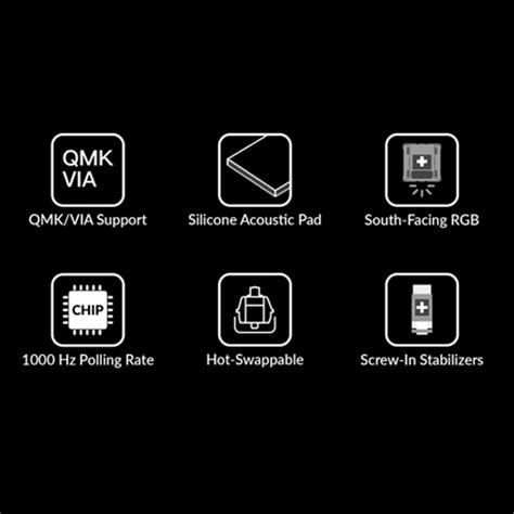 Keychron V Knob Qmk Mechanical Keyboard Carbon Black Layout Wired Rgb Hot Swap Qmk