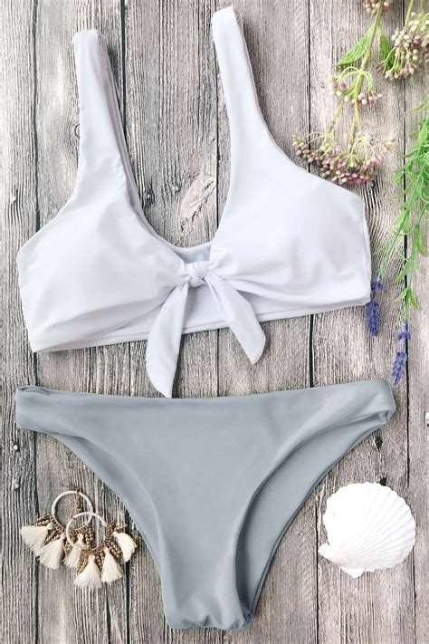 Where Swimwear Meets Unstoppable Fashion You Find The Padded Knotted Sexy Bikini Swimsuit