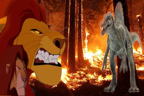 Mufasa And Simba Vs Spinosaurus By Jakeysamra On Deviantart