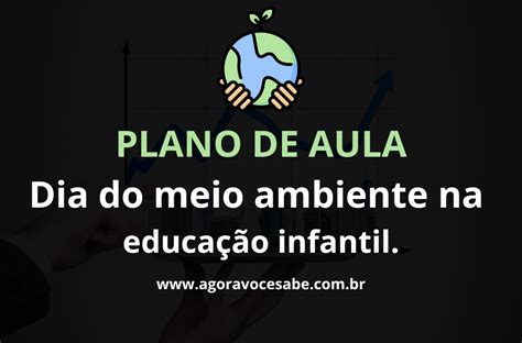 Plano De Aula Meio Ambiente Na Educa O Infantil