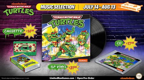 Limited Run Games Releases TMNT Video Game Soundtrack Collection