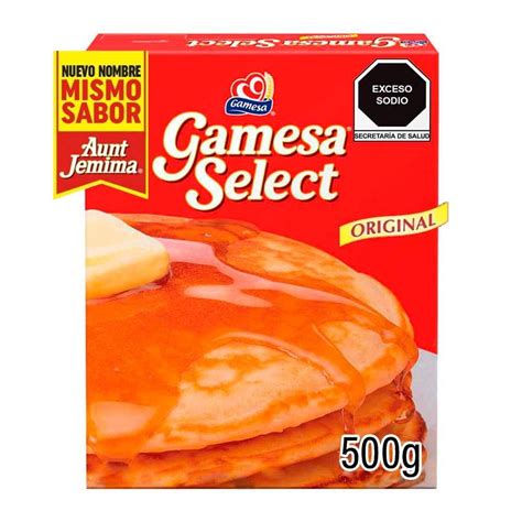 Harina Para Hot Cakes Gamesa Aunt Jemima Original 500 G Walmart