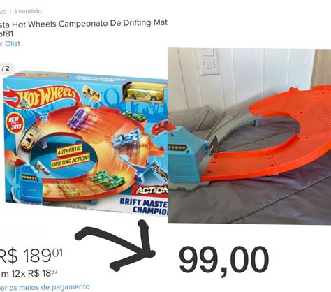 Pista Hot Wheels Brinquedo Para Beb S Hot Wheels Usado Enjoei