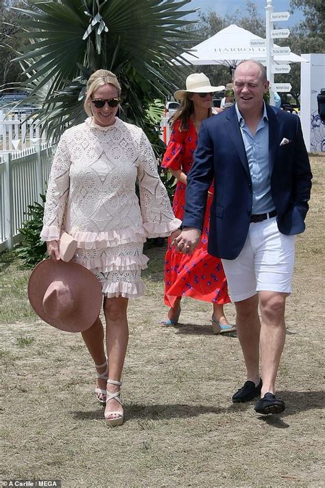 Zara And Mike Tindall Arrive At The Magic Millions Polo Event Zara Phillips Zara Mike Tindall