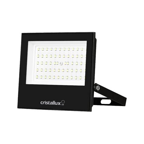 REFLETOR LED SLIM 100W VERDE BIV IP66 Cristallux