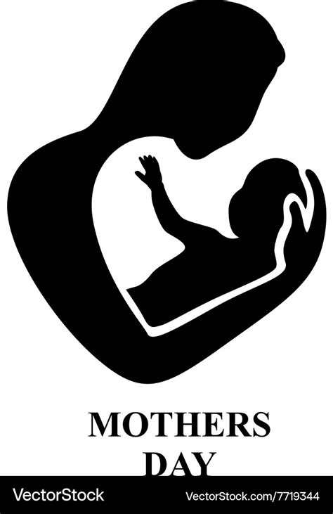 Mother Day Icon Royalty Free Vector Image Vectorstock