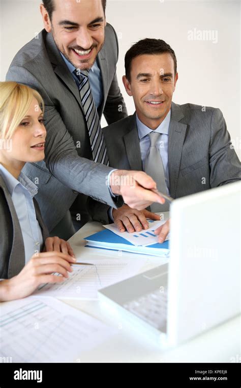 sales people  business meeting stock photo alamy