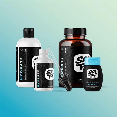 Hydrate Electrolyte Drops | Formulated for Deep Hydration | SALTT