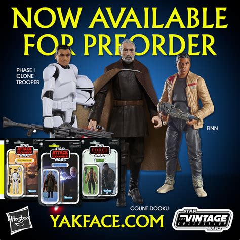 Sponsor News New Tvc And Black Series Preorders Today At Pm Et