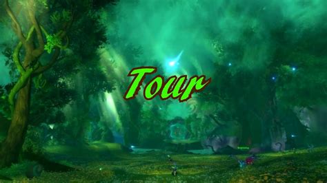 Druid Class Hall Tour The Dreamgrove Wow Youtube