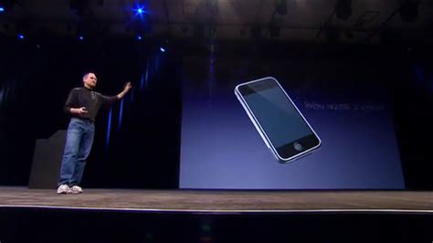 HD Steve Jobs Stellt Das Erste IPhone Vor Komplettes Video YouTube