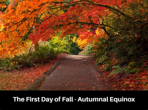 First Day Of Autumn Date Amity Beverie