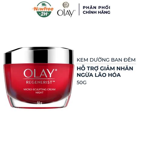 Kem Dưỡng Olay Regenerist Ngừa Lão Hóa Da Ban Đêm 50g Hasaki vn