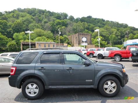 2008 Tungsten Grey Metallic Ford Escape Xlt 4wd 95608207 Photo 2 Car Color