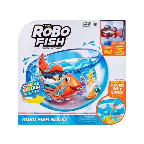 Интерактивная игрушка Pets & Robo Alive Роборыбка в аквариуме (7126 ...