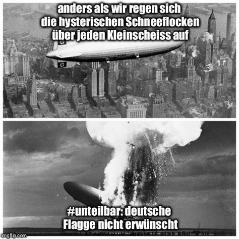 Hindenburg Before After Imgflip