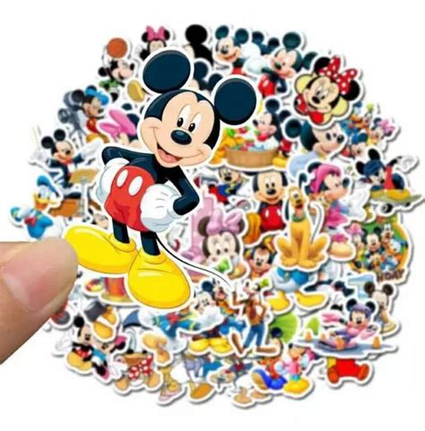 50 Pack Mickey Mouse Stickers Vinyl Stickers Hard Hat Decal - Etsy