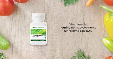 Vitaminas B Plus Nutrilite Amway Produktai Nama Lt