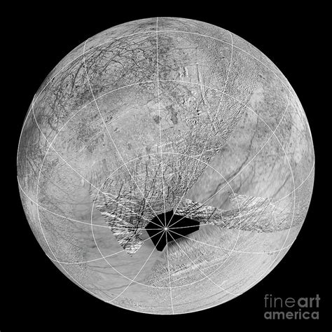 Jupiter's Moon Europa Photograph by Nasa/science Photo Library - Pixels