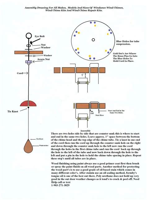 7 Wind Chime Repair Kit Windancer Wind Chimes