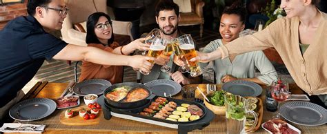 Amazon Boeaster Electric Hot Pot With Grill Indoor Korean Bbq Grill Shabu Shabu Hotpot