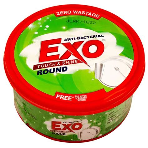 Exo Touch Shine Anti Bacterial Round Dishwash Bar G Jiomart