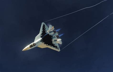 Sukhoi Su-57 Wallpapers - Top Free Sukhoi Su-57 Backgrounds ...