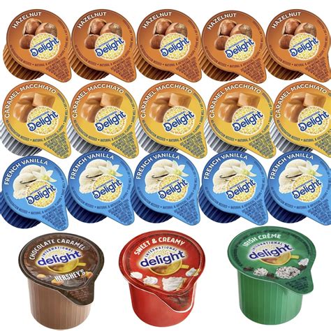 Coffee Creamer Singles Variety Pack Creamer Singles Set