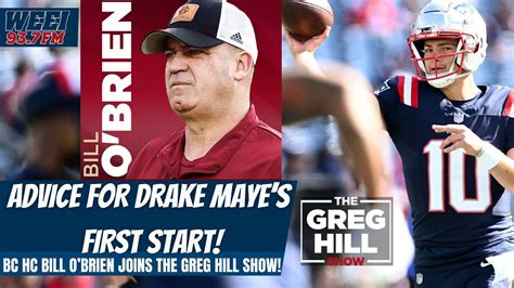 What S Important For Drake Maye S First Start BC HC Bill O Brien Joins