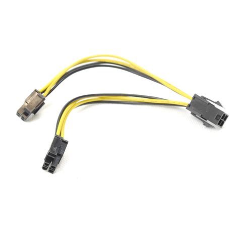 Удлинитель-разветвитель питания ATX 12V 4pin —> 8(4+4)pin | NegoRack