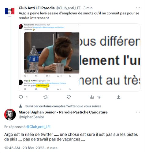 Argo LAM on Twitter Réalisé sans trucage