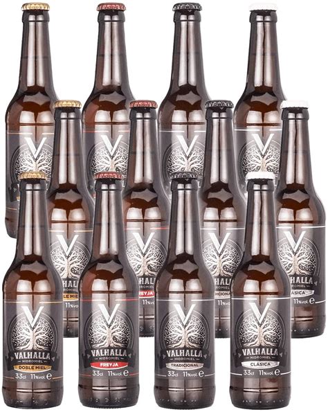 Hidromiel Valhalla Caja De Botellines De Sabores Surtido Sabores