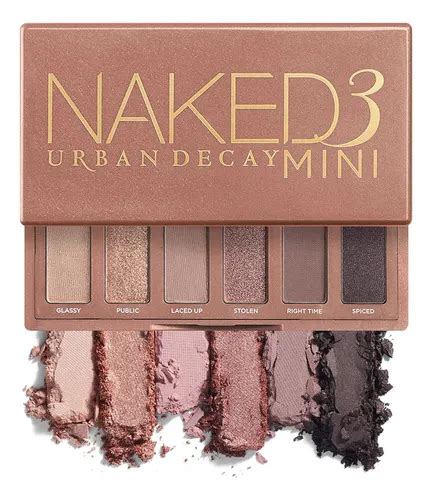 Mini Paleta De Sombras De Ojos Urban Decay Naked Ojos Pig Cuotas