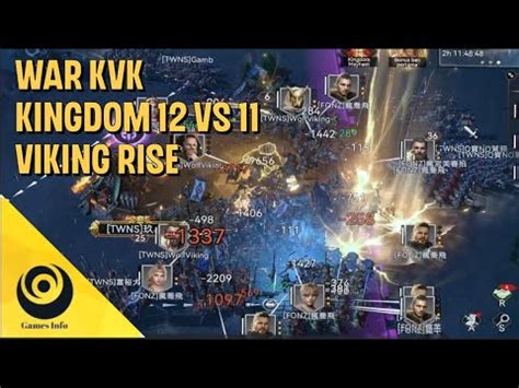 WAR VIKING RISE KVK KINGDOM MAYHEM 12 VS 11 VIKING RISE INDONESIA