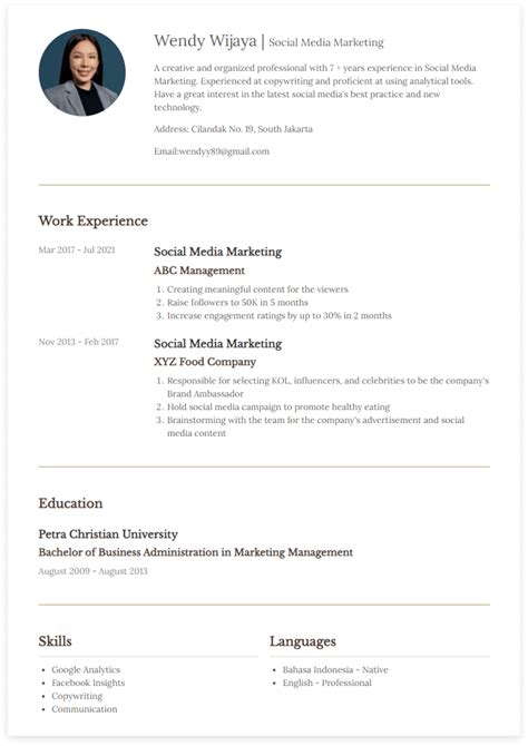 Cara Membuat Cv Ats Friendly Agar Lolos Screening Ada Template Gratis
