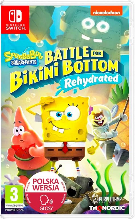 Spongebob Squarepants Battle for Bikini Bottom Rehydrated od Kč Heureka cz