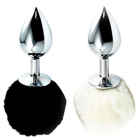 Plug Anal Em Metal Cm Pompom Prazer Sexual Shopee Brasil